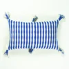 Archive New York Antigua Lumbar Pillow - Blue Stripe 2 Archive New York Antigua Lumbar Pillow - Blue Stripe