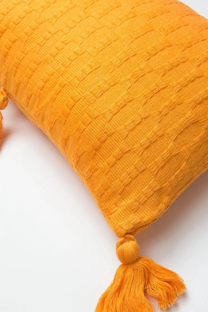 Archive New York Antigua Lumbar Pillow - Orange 4 Archive New York Antigua Lumbar Pillow - Orange