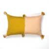 Archive New York Home Goods Antigua Lumbar Pillow - Peach + Ochre 1 Archive New York Home Goods Antigua Lumbar Pillow - Peach + Ochre