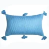 Archive New York Home Goods Antigua Lumbar Pillow - Sky Blue 2 Archive New York Home Goods Antigua Lumbar Pillow - Sky Blue