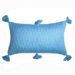 Archive New York Home Goods Antigua Lumbar Pillow - Sky Blue