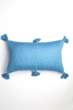 Archive New York Home Goods Antigua Lumbar Pillow - Sky Blue