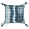 Archive New York Home Goods Antigua Throw Pillow - Dark Teal Striped