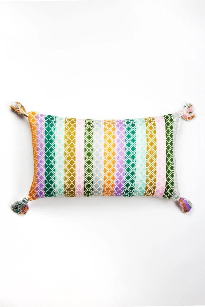 Archive New York Comalapa Lumbar Pillow - Multicolor 6 Archive New York Comalapa Lumbar Pillow - Multicolor