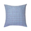 Archive New York Chiapas Plaid Throw Pillow - Light Blue Home Goods