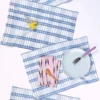 Archive New York Coco Plaid Placemat Set Kitchen + Dining