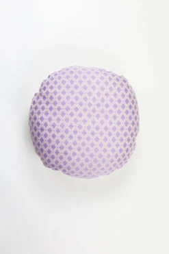 Archive New York Comalapa Circle Throw Pillow - Lilac