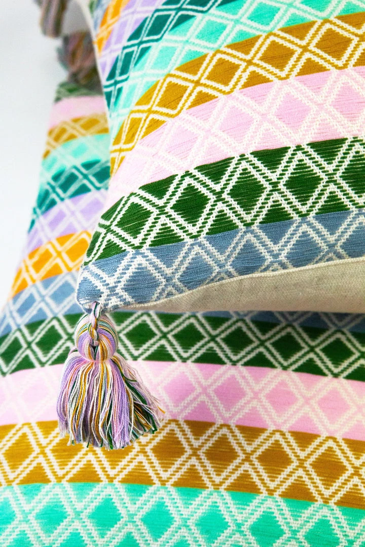 Archive New York Home Goods Comalapa Throw Pillow - Multicolor 6 Archive New York Home Goods Comalapa Throw Pillow - Multicolor