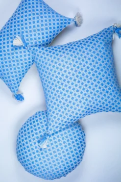 Archive New York Home Goods Comalapa Lumbar Pillow - Sky Blue