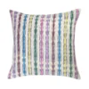Archive New York Manuela Jaspé Gray Rainbow Throw Pillow Home Goods