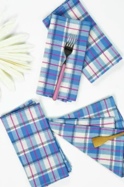 Archive New York San Andres Gingham Napkin Set Home Goods