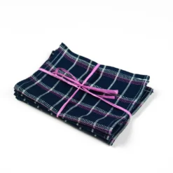 Archive New York San Lucas Plaid Cocktail Napkin Set