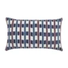Archive New York Santiago Atitlan Jaspe Lumbar Pillow - Blue Handcrafted 2 Archive New York Santiago Atitlan Jaspe Lumbar Pillow - Blue Handcrafted