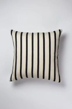Archive New York Santiago Grid Throw Pillow - Black + White Home Goods