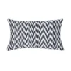 Archive New York Toto Ikat Lumbar Pillow - Black + White 1 Archive New York Toto Ikat Lumbar Pillow - Black + White