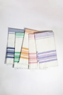 Archive New York White + Pink Kitchen Towel