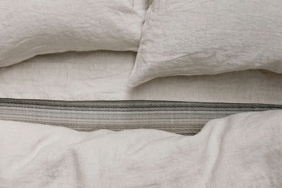 Area Home Louie Linen Duvet Cover - Natural Home Goods 4 Area Home Louie Linen Duvet Cover - Natural Home Goods