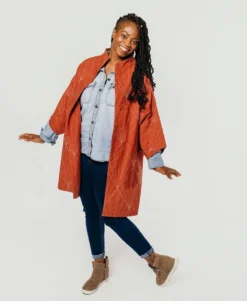 Anchal Array Cocoon Jacket