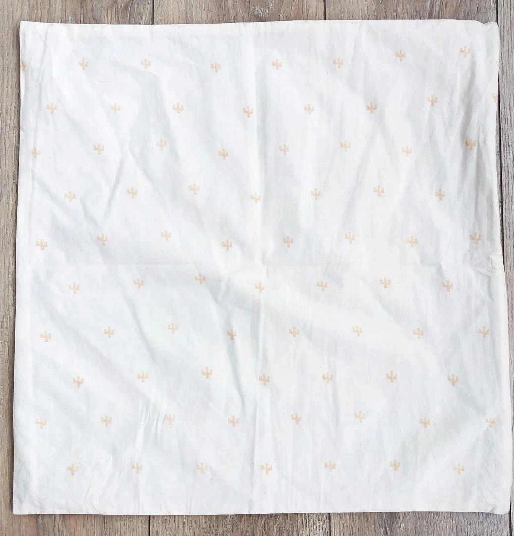 Symbology Art Deco/Baby Cacti Reversible Sham Cover - Cream + Tan Sale 5 Symbology Art Deco/Baby Cacti Reversible Sham Cover - Cream + Tan Sale