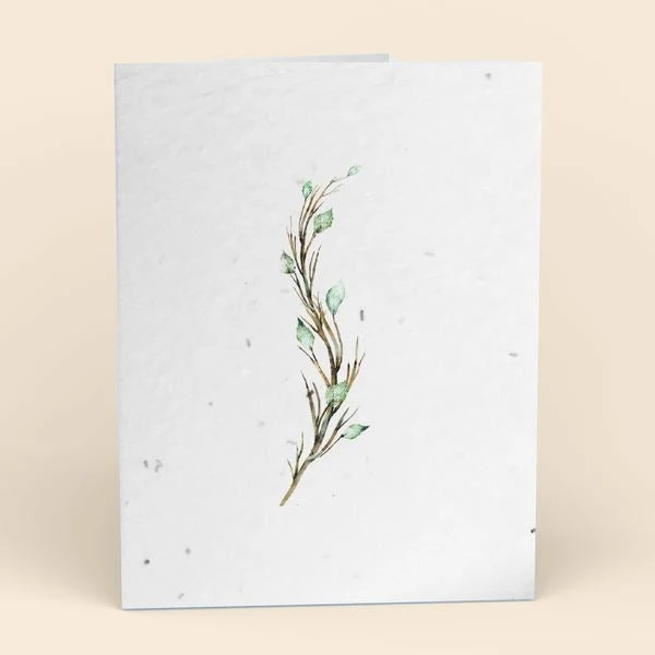 Cute Root Greeting Cards Assorted Botanical Plantable Cards - 8 Pack 6 Cute Root Greeting Cards Assorted Botanical Plantable Cards - 8 Pack