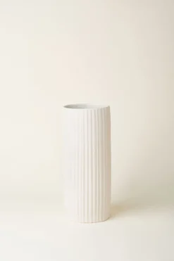 August Sage Antonia Textured Extra Large Stoneware Vase Home Goods