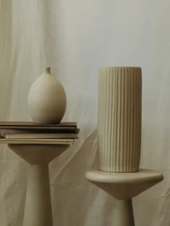 August Sage Antonia Textured Extra Large Stoneware Vase Home Goods