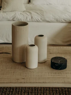 August Sage Antonia Textured Extra Large Stoneware Vase Home Goods