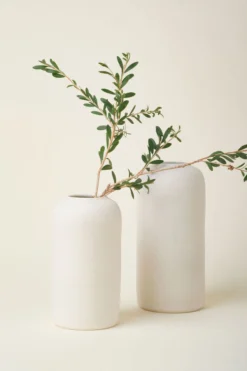 August Sage Gemma Stoneware Vase