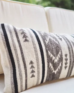 August Sage Mariposa Gris Wool Lumbar Pillow 11 August Sage Mariposa Gris Wool Lumbar Pillow