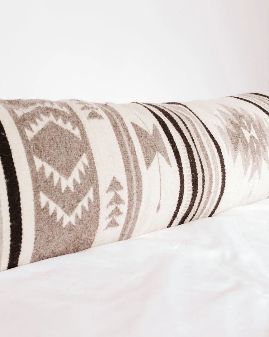 August Sage Mariposa Gris Wool Lumbar Pillow 5 August Sage Mariposa Gris Wool Lumbar Pillow