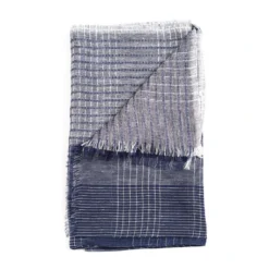 Studio Variously Auro Linen Scarf - Navy Accessories
