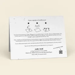 Cute Root Greeting Cards Avocado Birthday Party Plantable Cards - 10 Pack