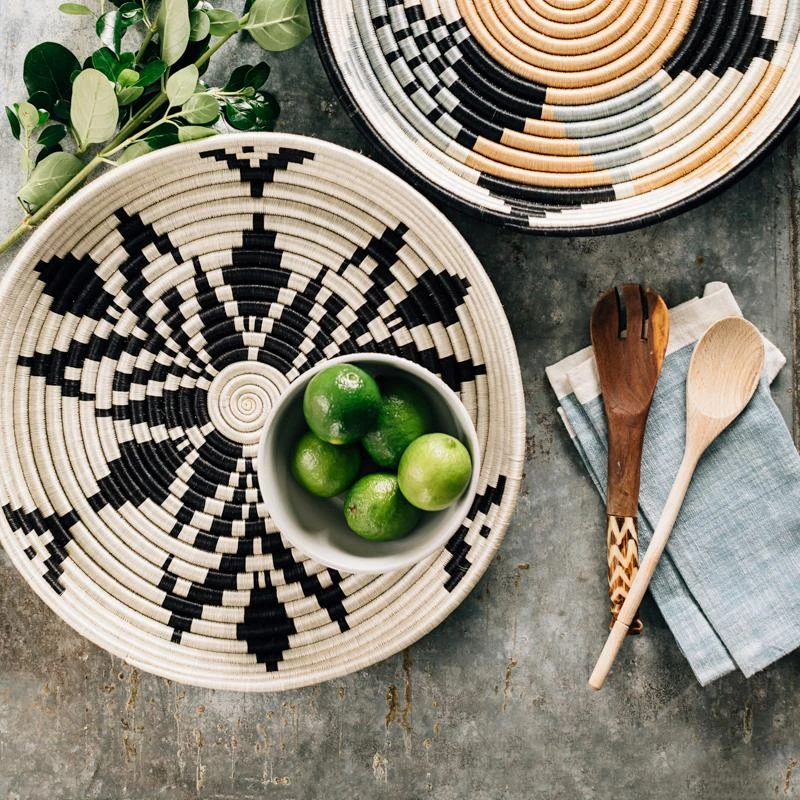 Azizi Life Home Goods Boutique Cactus Blossom Woven Bowls 11 Azizi Life Home Goods Boutique Cactus Blossom Woven Bowls
