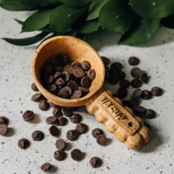 Azizi Life Home Goods Ruby Wooden Measuring Cup Set