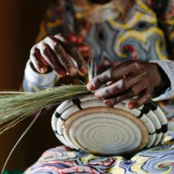 Azizi Life Tea Blossom Woven Bowls Best Sellers