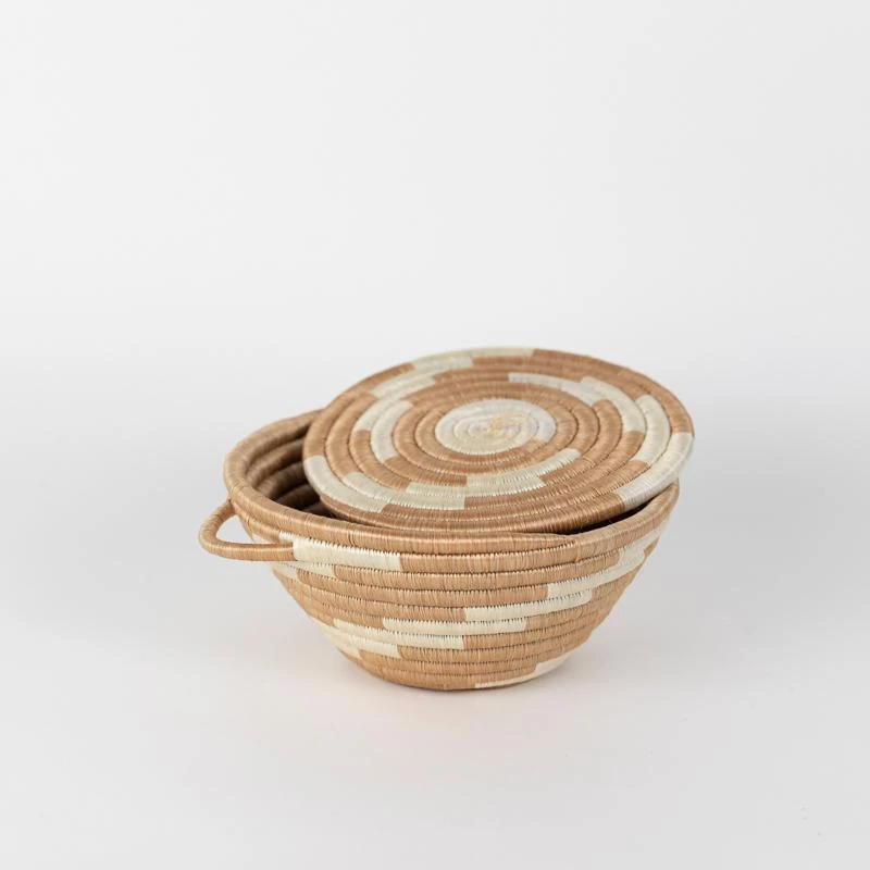 Azizi Life Woven Pot Basket With Lid Home Goods 7 Azizi Life Woven Pot Basket With Lid Home Goods
