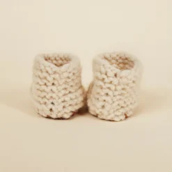 Chilote Best Sellers Baby's Salmon Leather Slippers