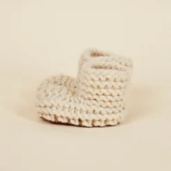 Chilote Best Sellers Baby's Salmon Leather Slippers