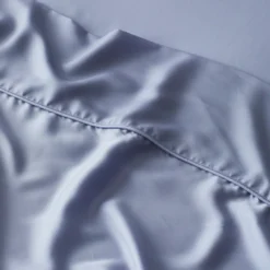 Ettitude Home Goods Bamboo Sateen Flat Sheet - Sky