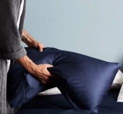 Ettitude Bamboo Sateen Pillowcase Set - Ocean Best Sellers