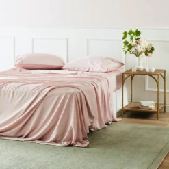 Ettitude Best Sellers Bamboo Sateen Sheet Set - Rose