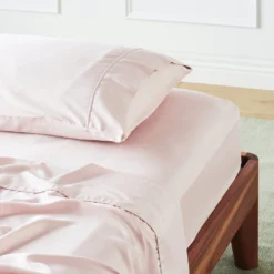 Ettitude Best Sellers Bamboo Sateen Sheet Set - Rose