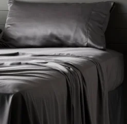 Ettitude Best Sellers Bamboo Sateen Sheet Set - Slate