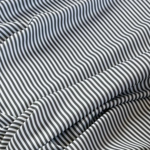 Ettitude Bamboo Sateen Sheet Set - Slate Stripes 4 Ettitude Bamboo Sateen Sheet Set - Slate Stripes