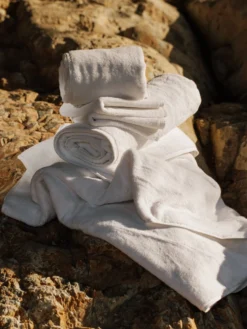 Takasa Home Goods Bath Towel Set - White 12 Takasa Home Goods Bath Towel Set - White