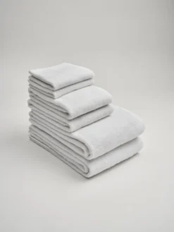 Takasa Home Goods Bath Towel Set - White