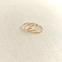 Sara Patino Jewelry Be Light Recycled Gold Stacking Ring 14 Sara Patino Jewelry Be Light Recycled Gold Stacking Ring