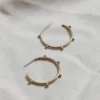 Yewo Jewelry Bentu Recycled Hoop Earrings