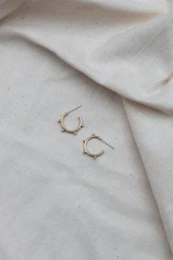 Yewo Jewelry Bentu Recycled Hoop Earrings