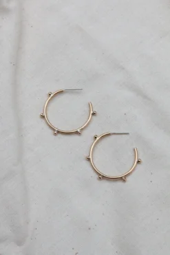 Yewo Jewelry Bentu Recycled Hoop Earrings
